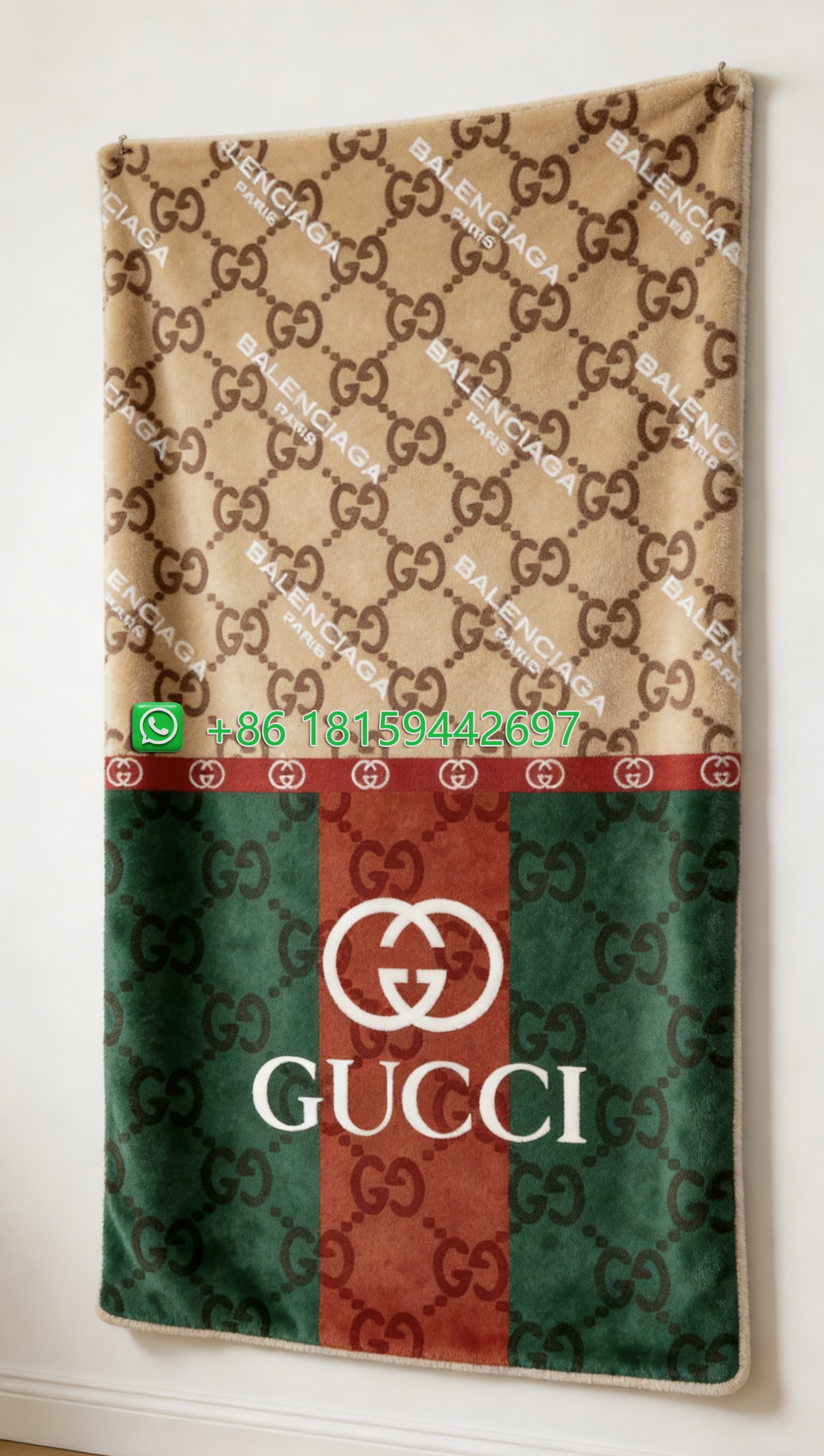 Gucci Throw Blankets